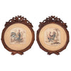 https://bettinawhitefordhome.com › products › pair-of-black-forest-round-framed-antique-french-watercolors