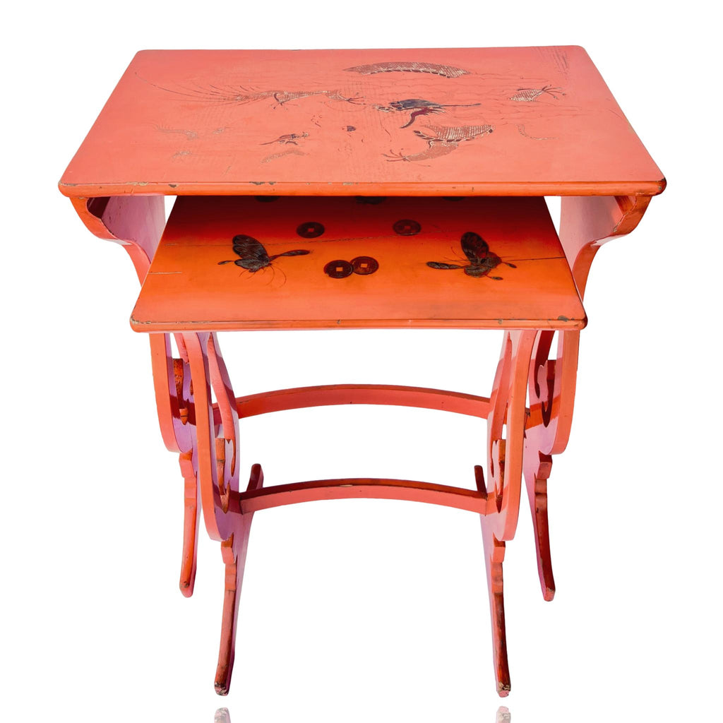 https://bettinawhitefordhome.com/products/pair-of-orange-lacquer-hand-painted-chinoiserie-nesting-tables