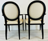 Lucien Rollin Merisier Dining Set with 8 Boulevard Chairs by William Switzer