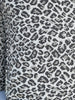 24" Sq. Woven Leopard Print Pillows- Set of 3
