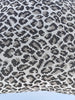 24" Sq. Woven Leopard Print Pillows- Set of 3