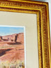 "Water In Castel Valley" Signed Original Pastel by Lorenzo Chavez